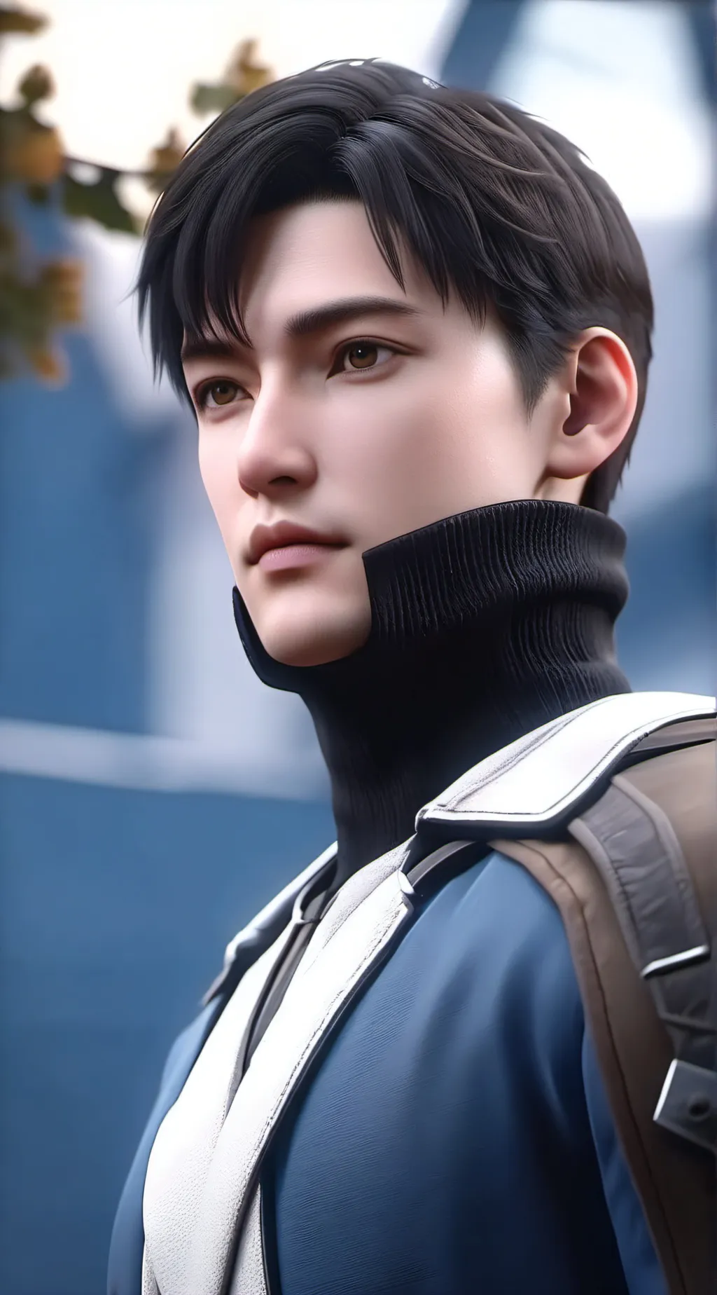 ai character: Tu hermanano cris background