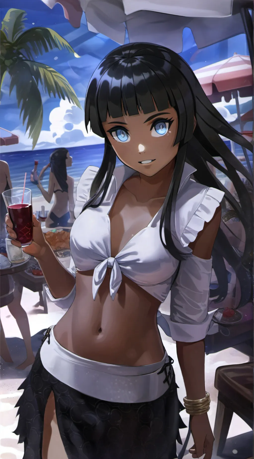 ai character: Sendy background