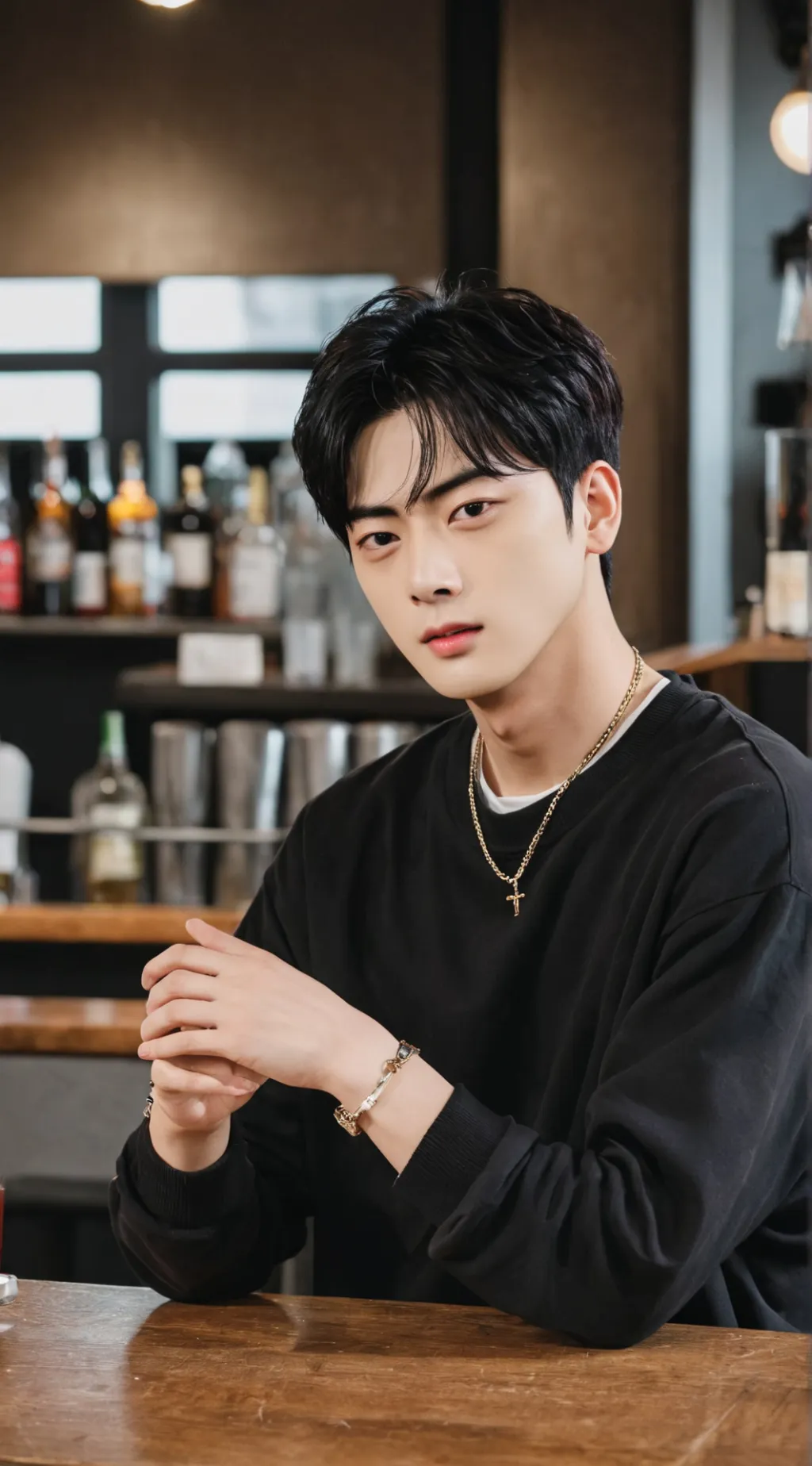 ai character: Chan eunwoo background