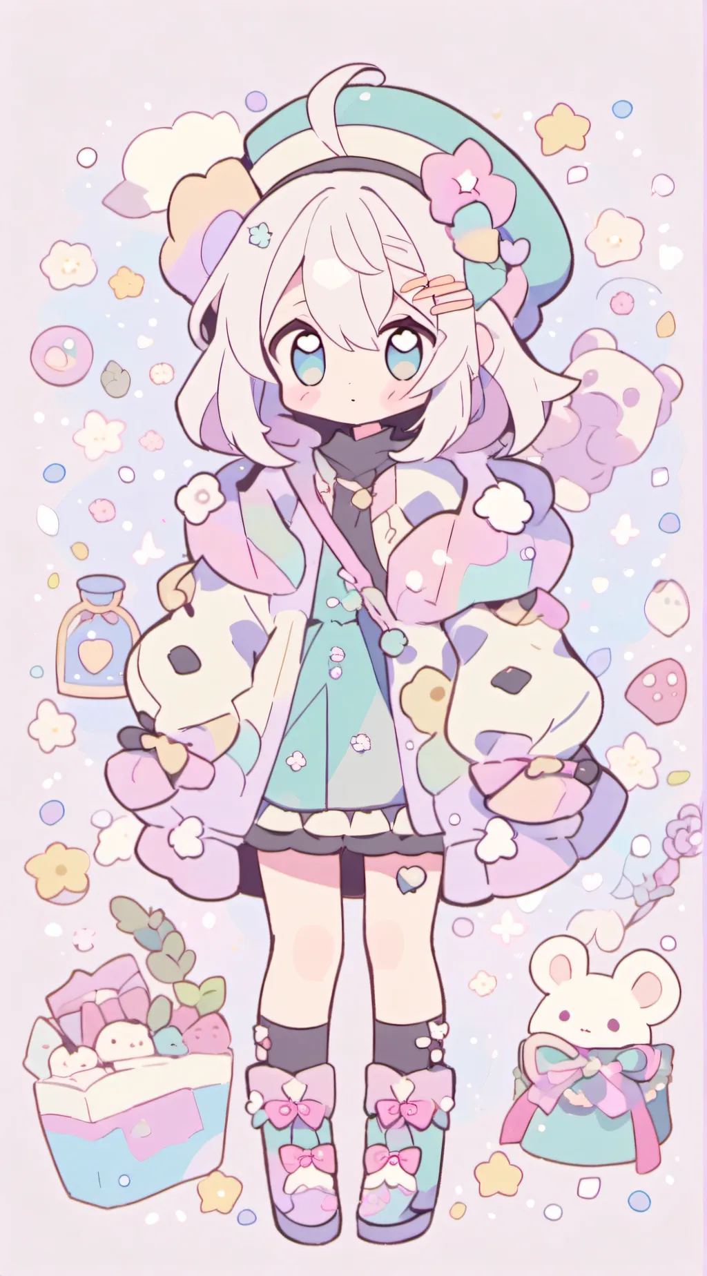 ai character: Viola  background