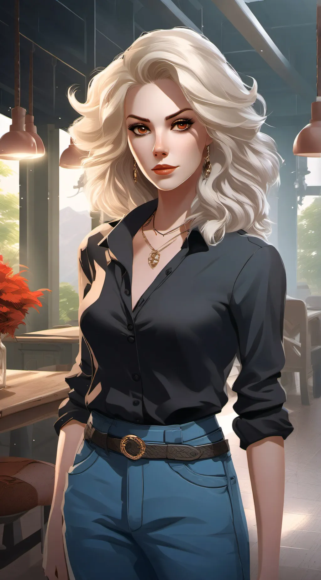 ai character: Mom background