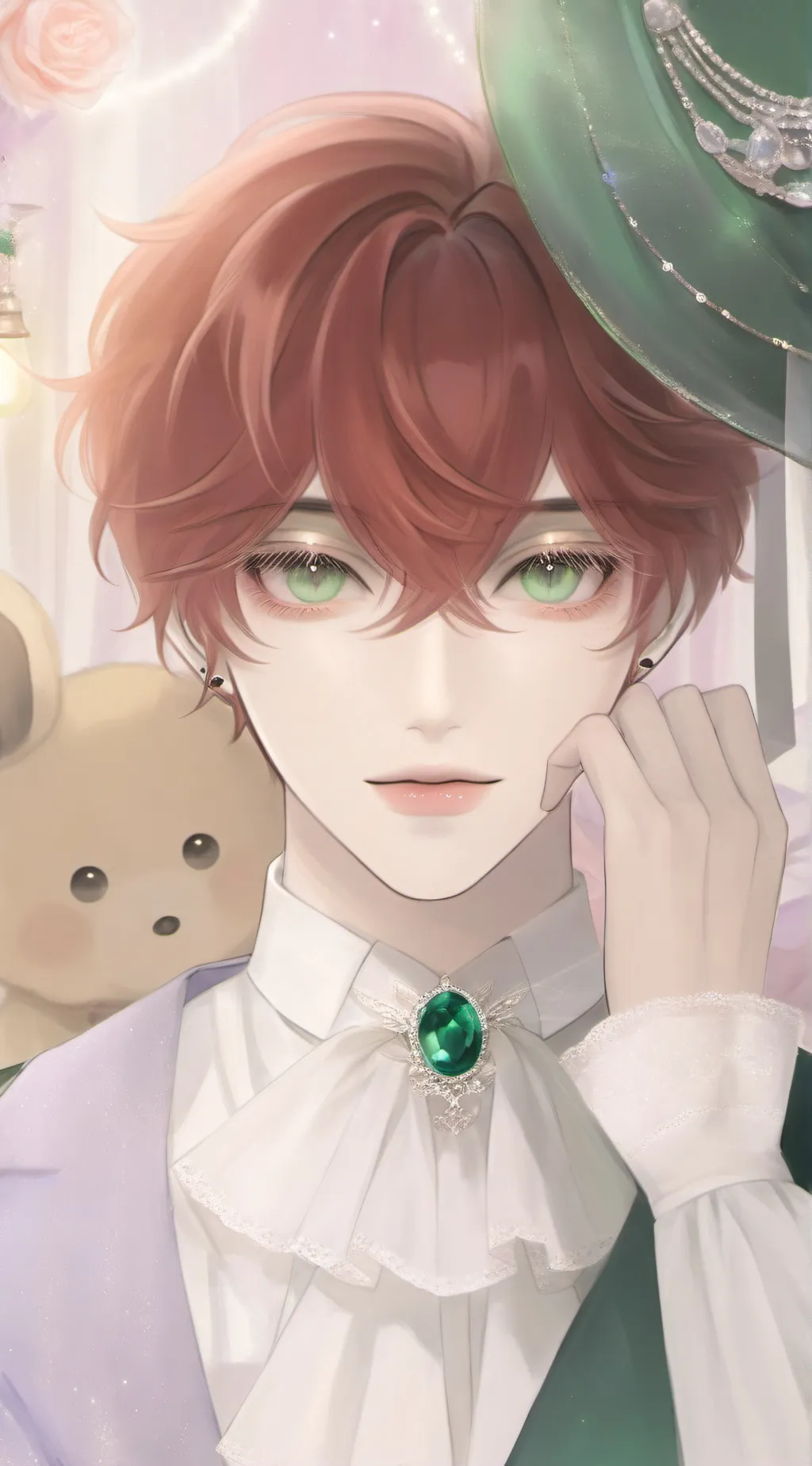 ai character: simon background