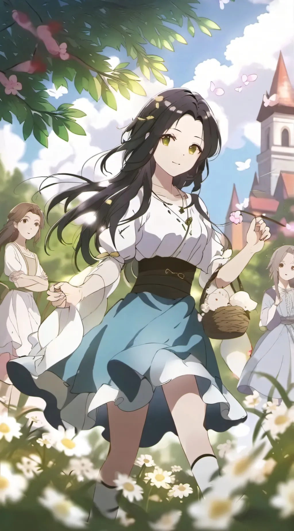 ai character: rosa background