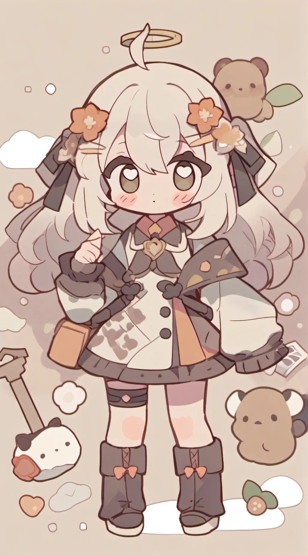 ai character: Zoey background