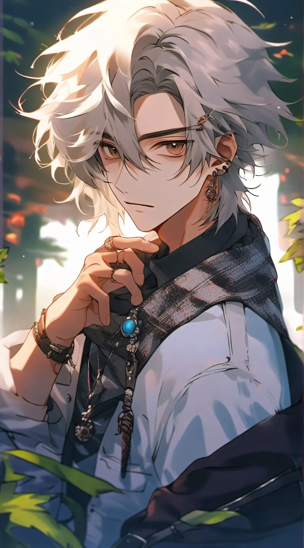 ai character: cringe person background