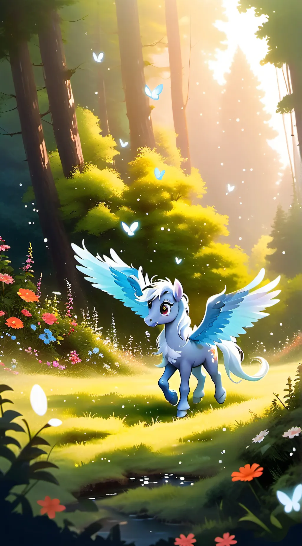 ai character: mlp background