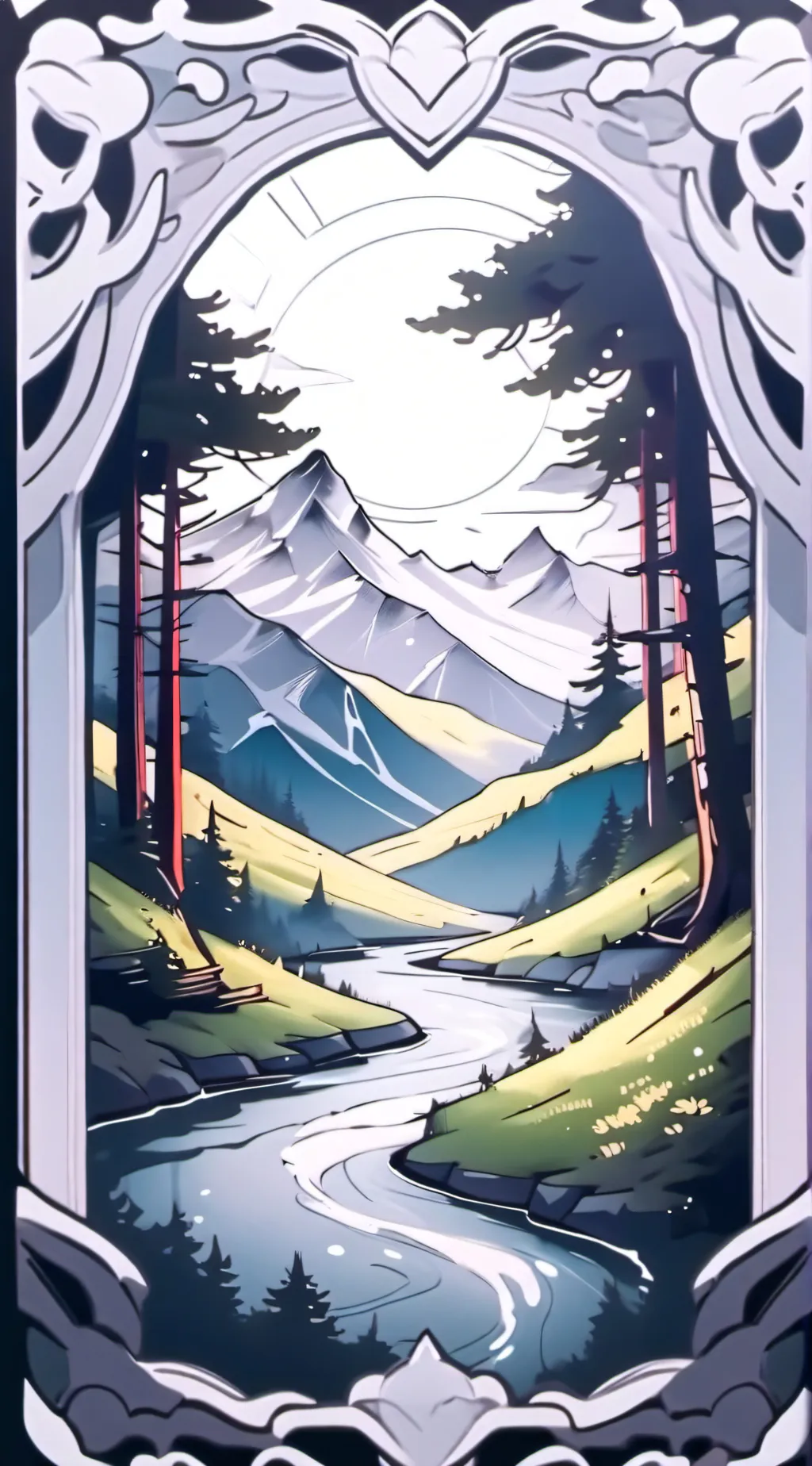 ai character: iuke  background