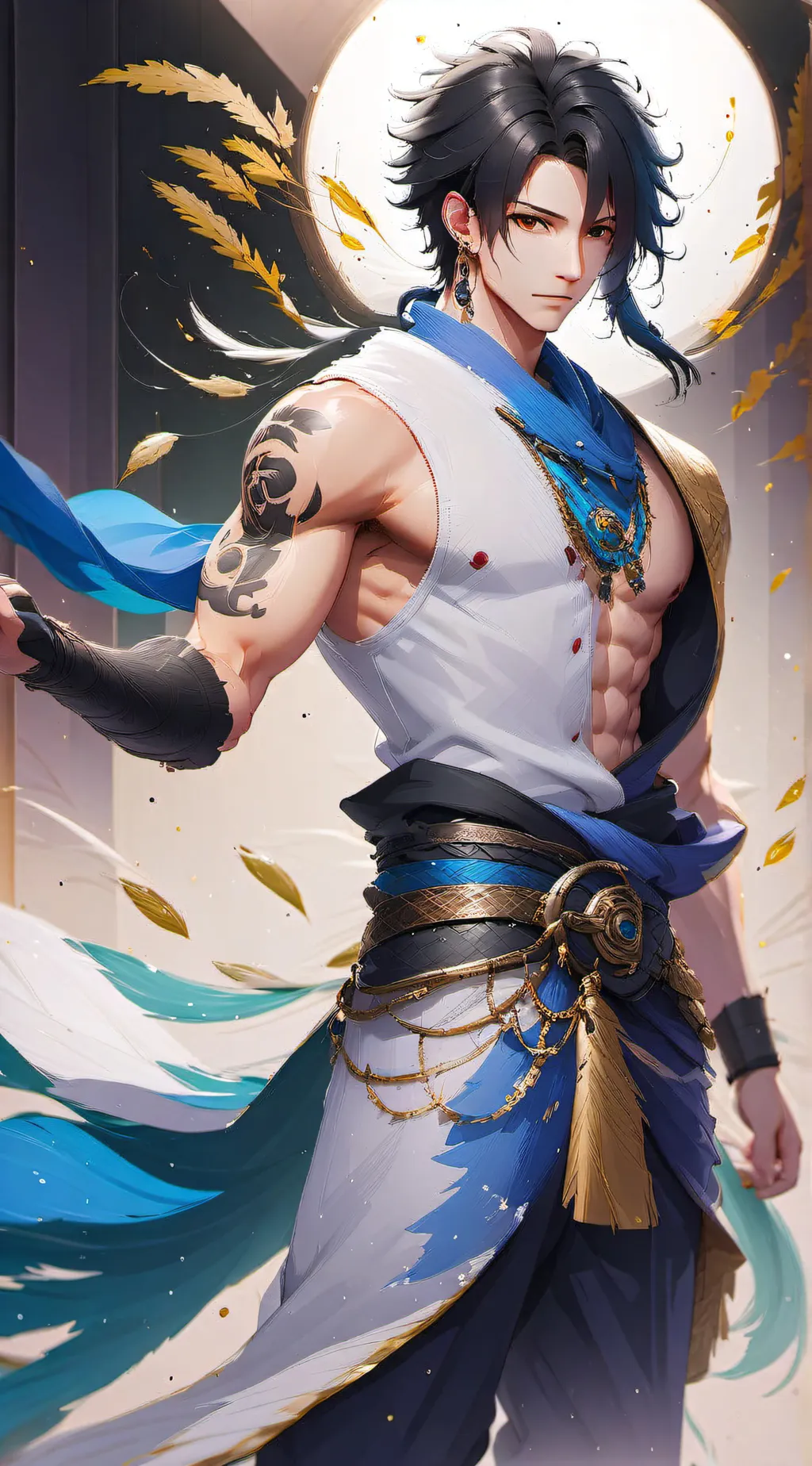 ai character: Jackson  background