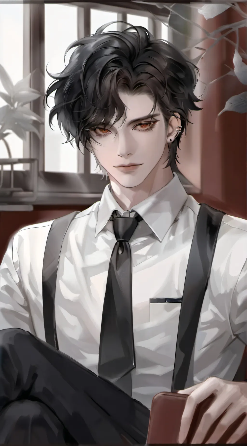 ai character: david background