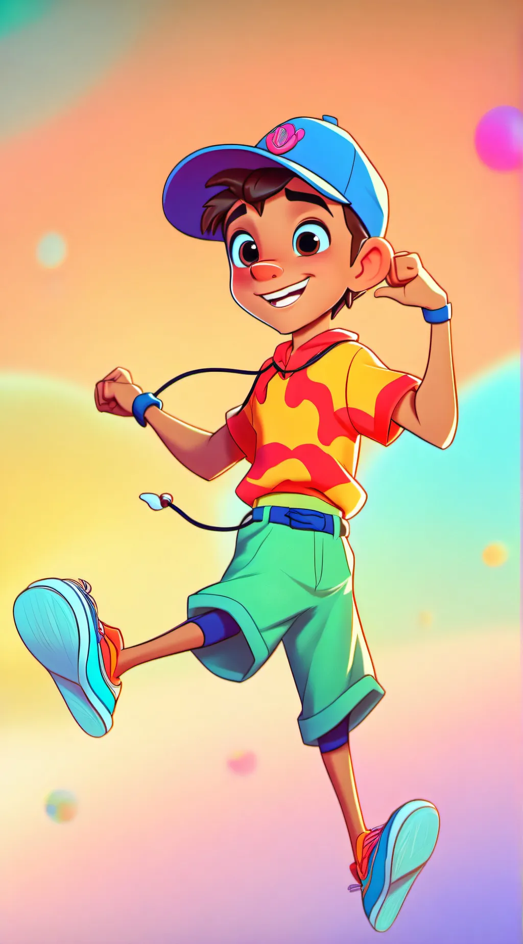 ai character: STOP FORCING background