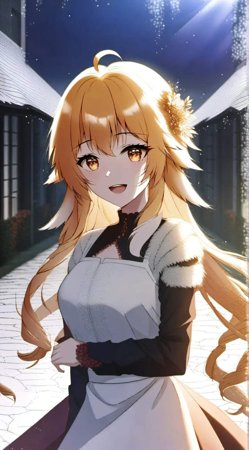 ai character: sky background