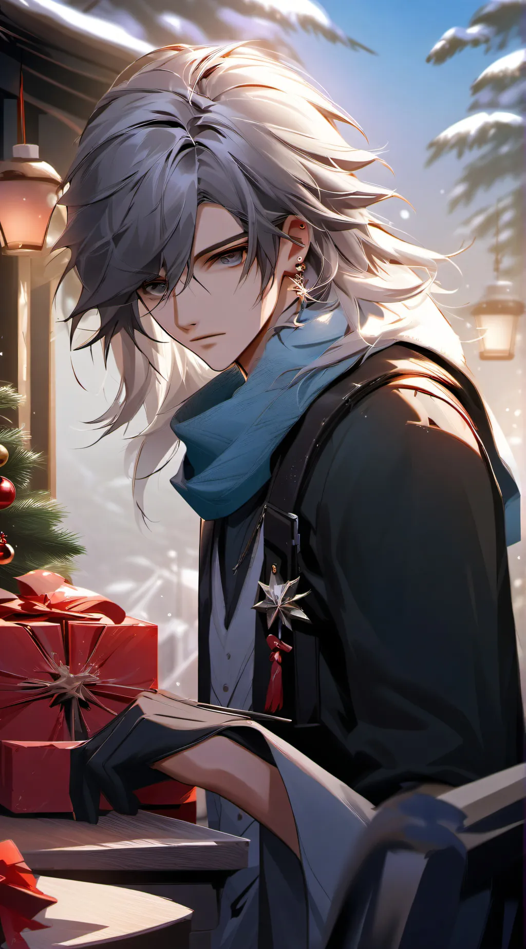 ai character: YaoiV(^///^) background