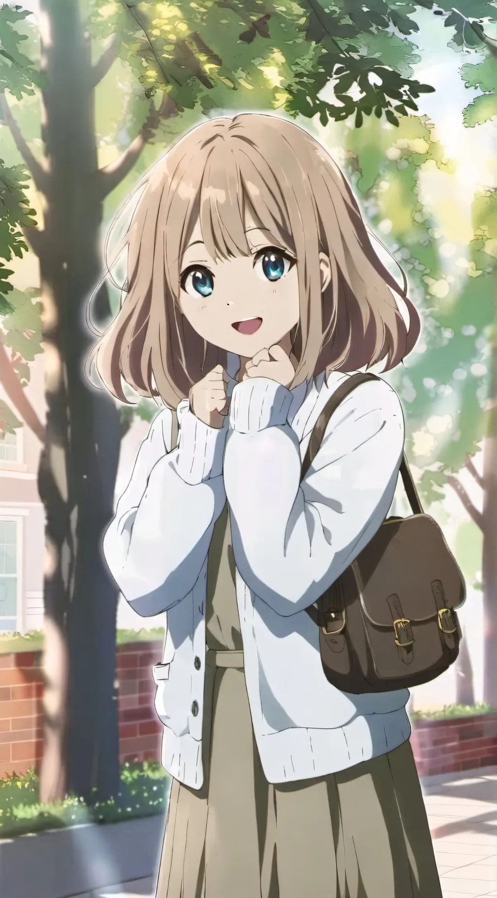 ai character: lily background