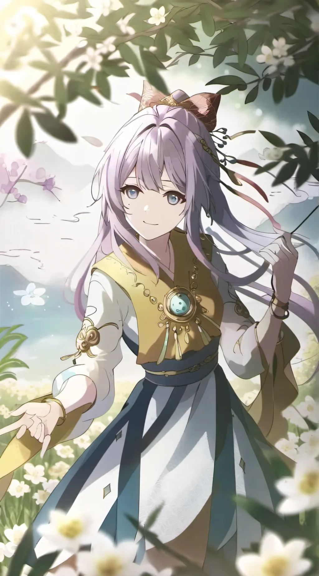 ai character: 紫苑 background