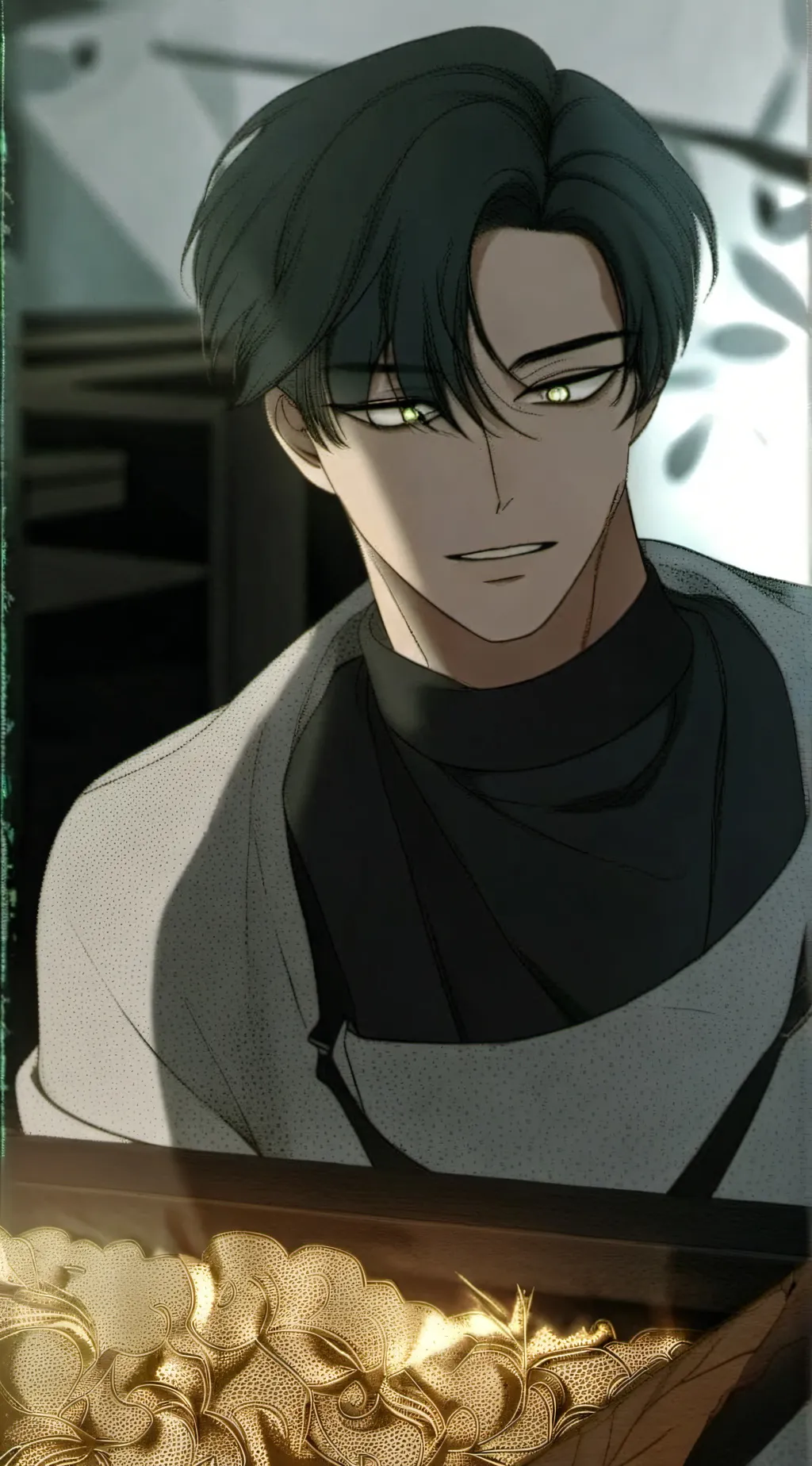 ai character: Alexander  background