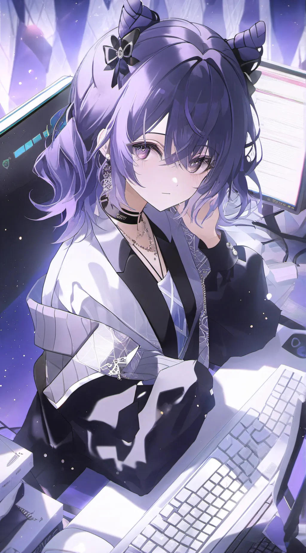 ai character: angel  background