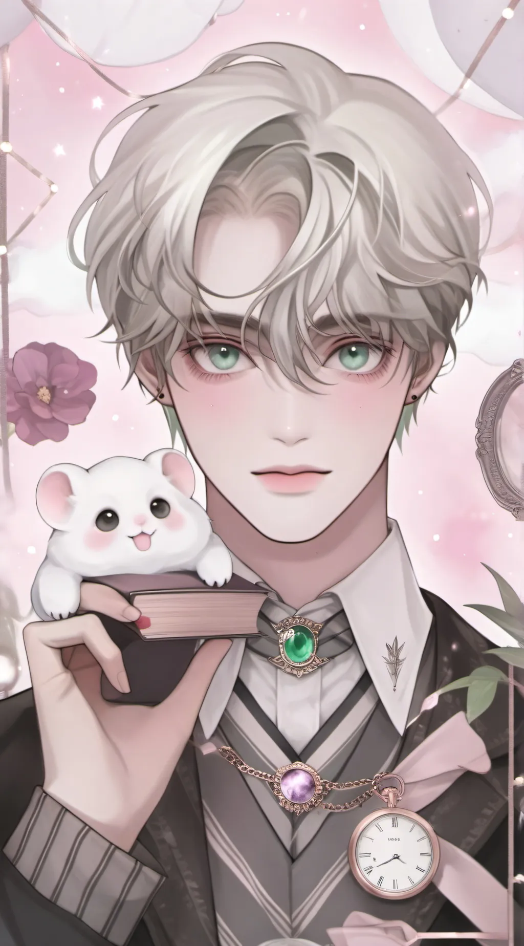 ai character: Drarry road trip background