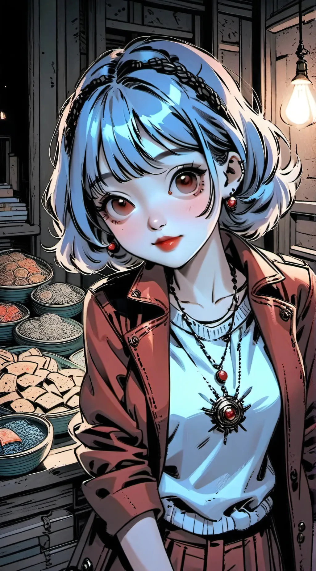 ai character: lilly background