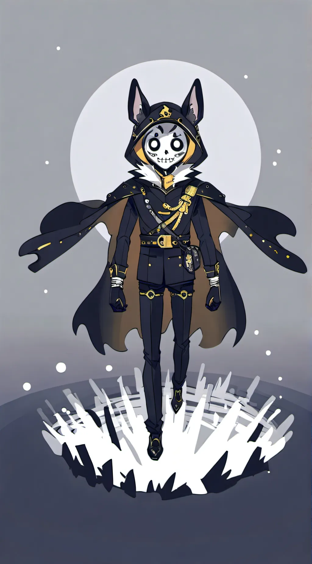 ai character: Old Ruin (sams) background