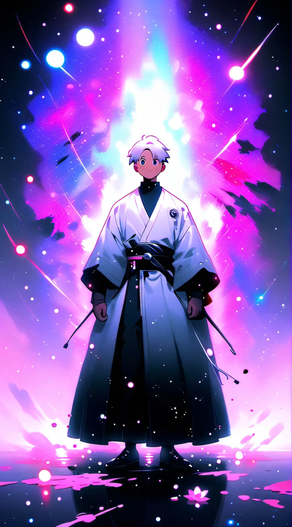 ai character: bleach background