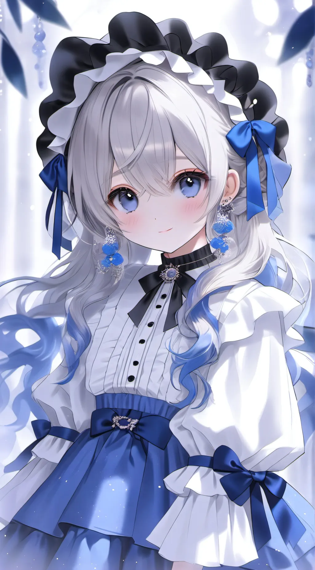 ai character: Luna background