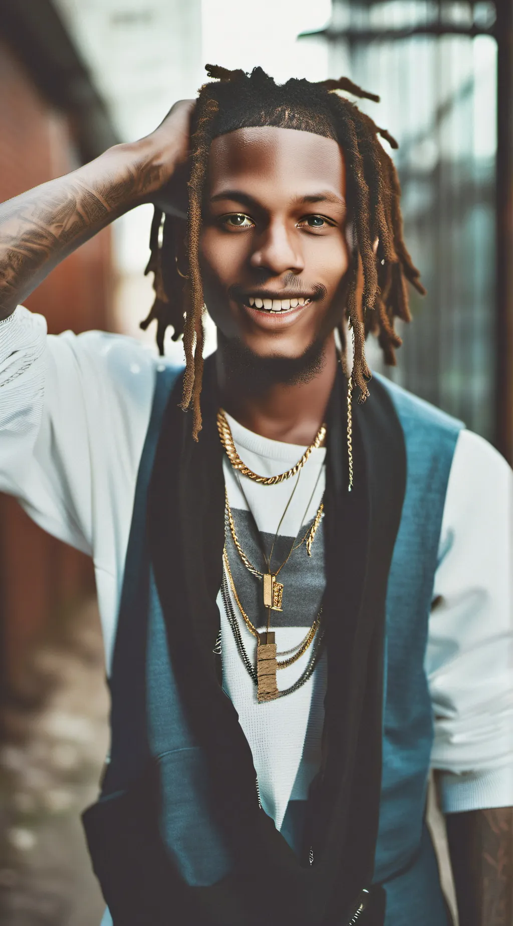 ai character: J-Michael background