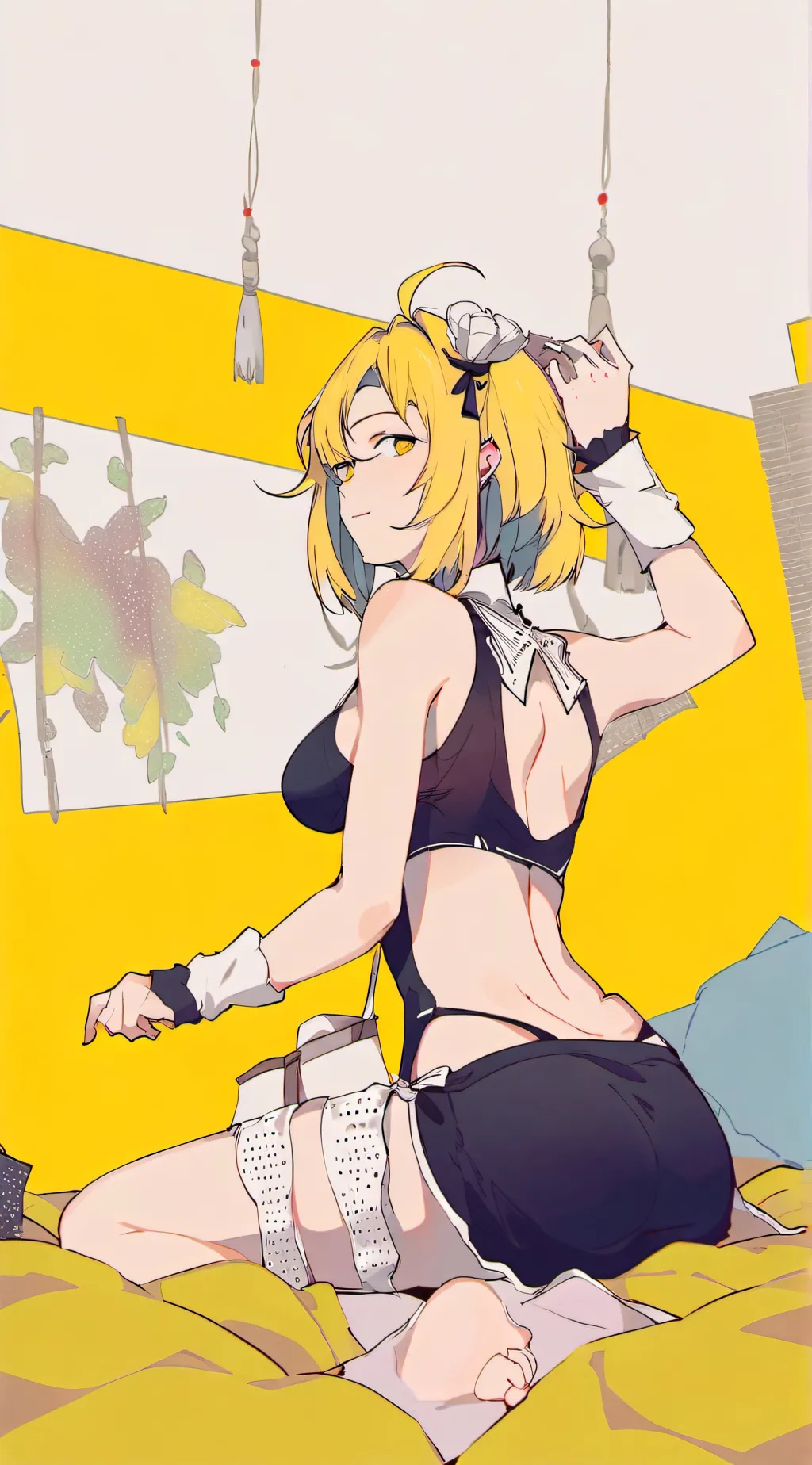 ai character: lea background