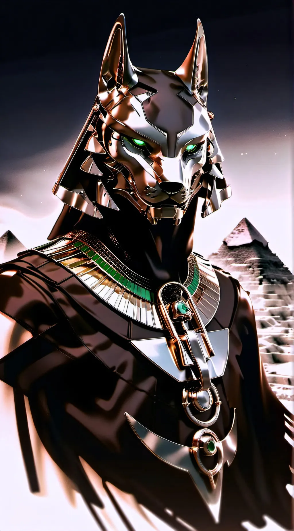 ai character: Arou  background