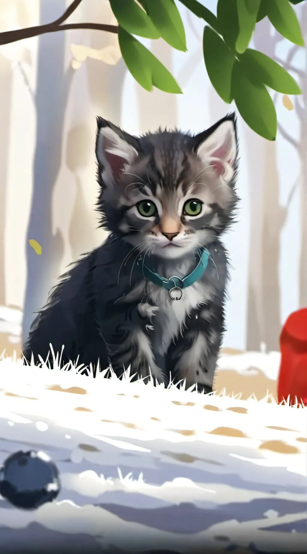 ai character: cookie background