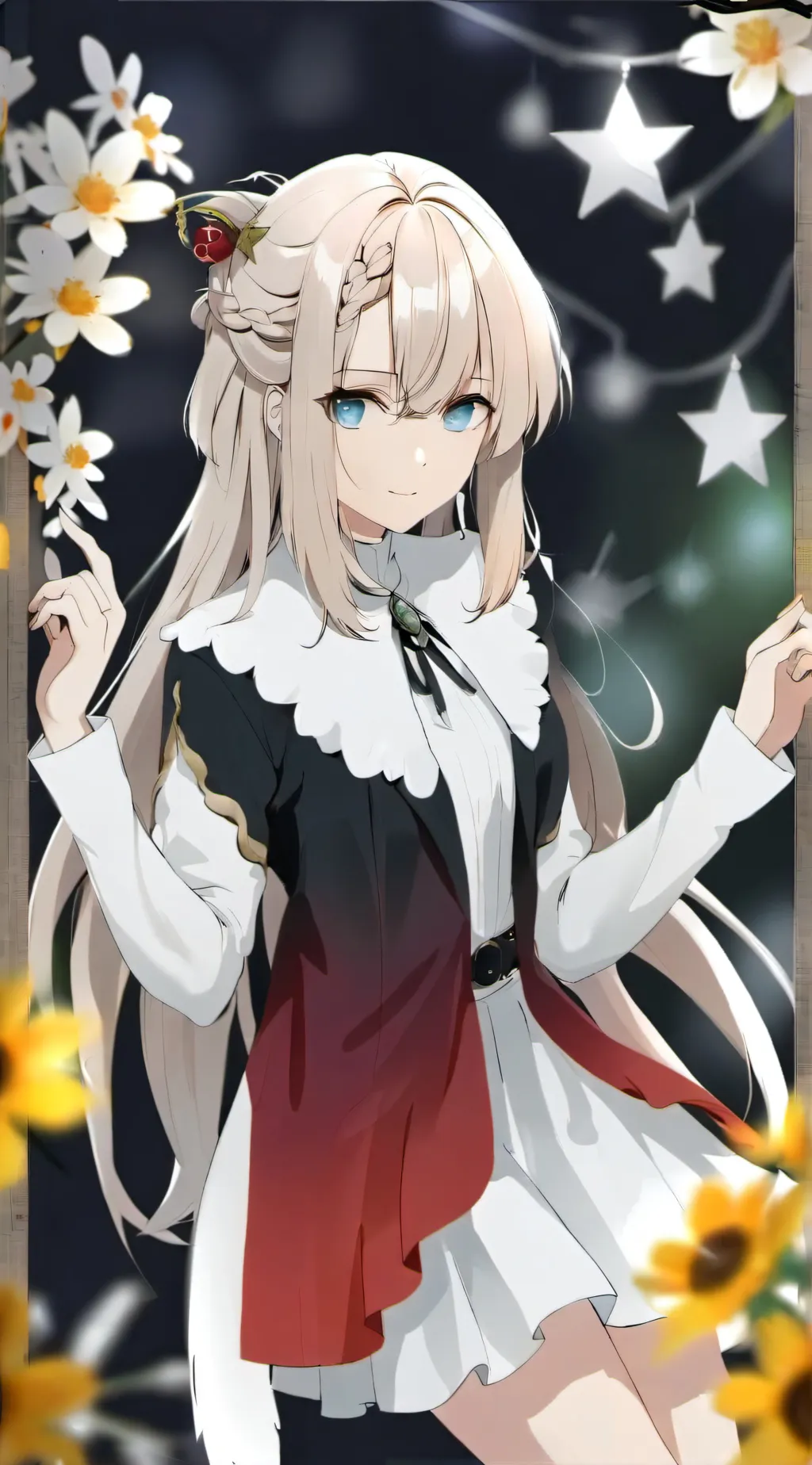 ai character: Селена background