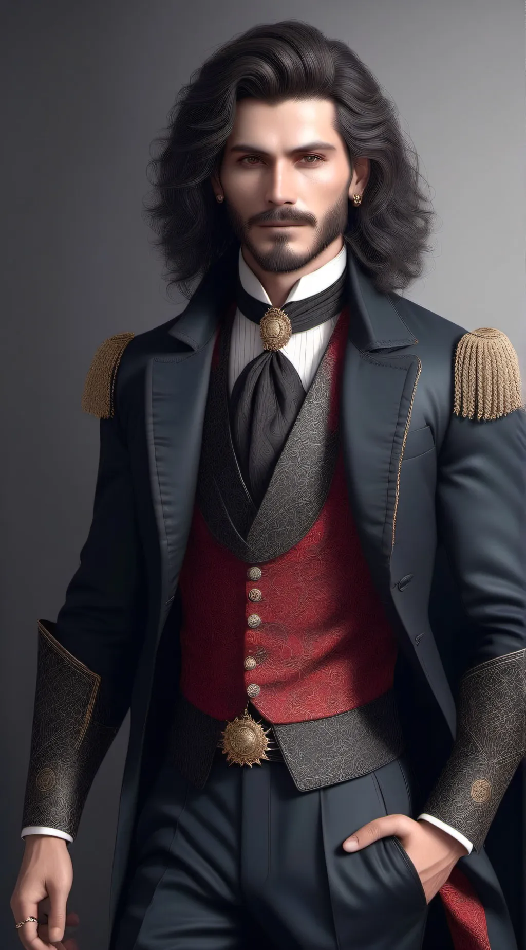 ai character: Vincent background