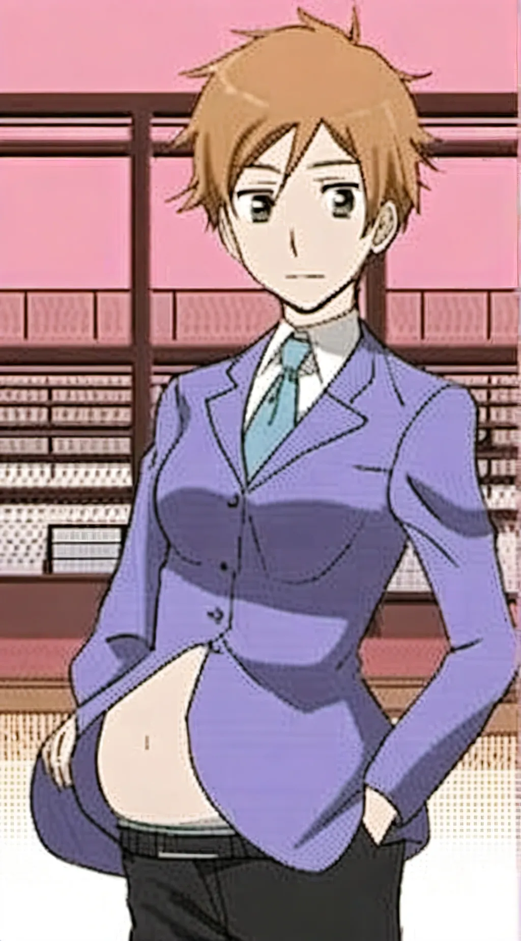 ai character: Ouran host club! background