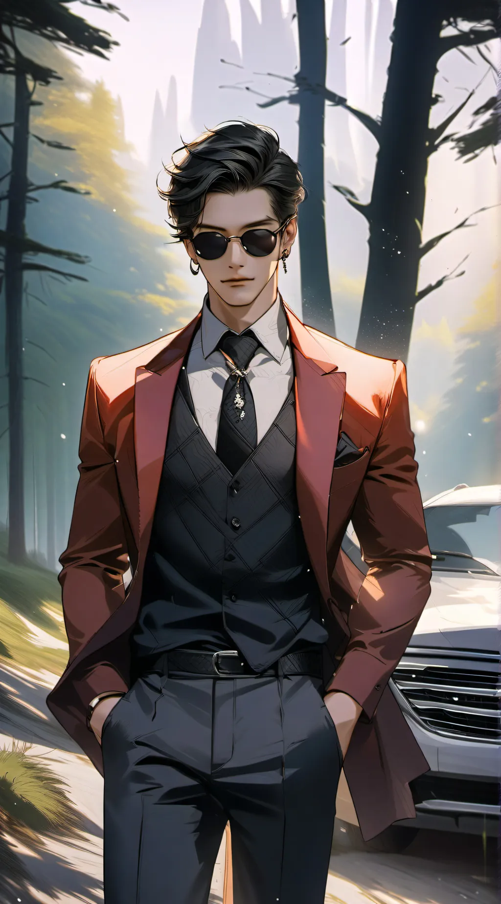 ai character: Andrew Cuomo  background