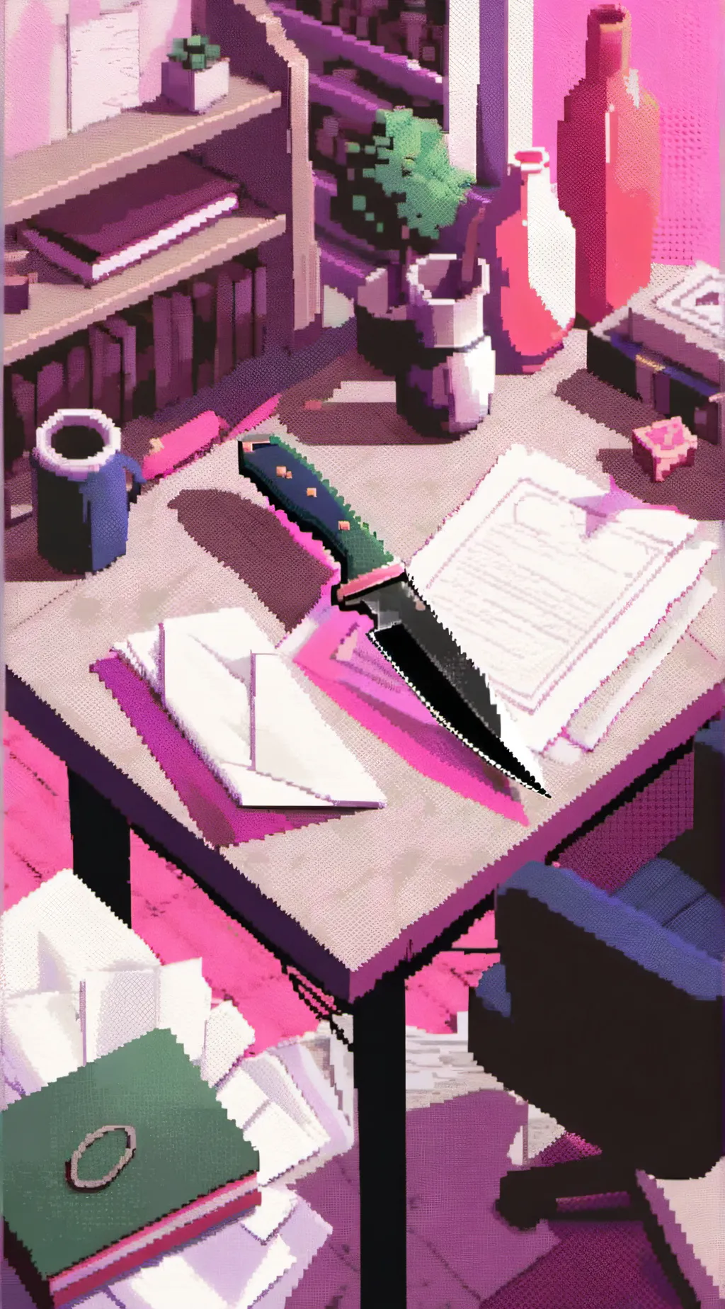 ai character: 🔪Yandere Zip❤️ background