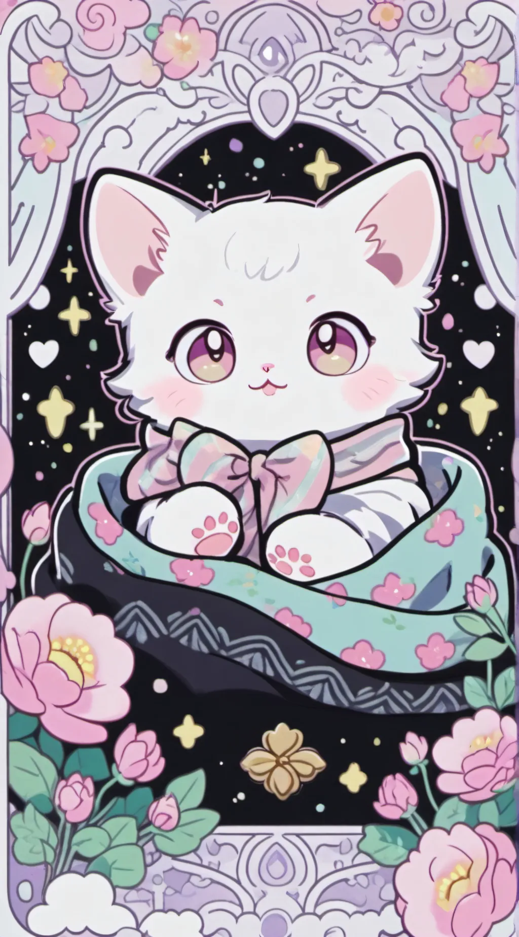 ai character: luna background