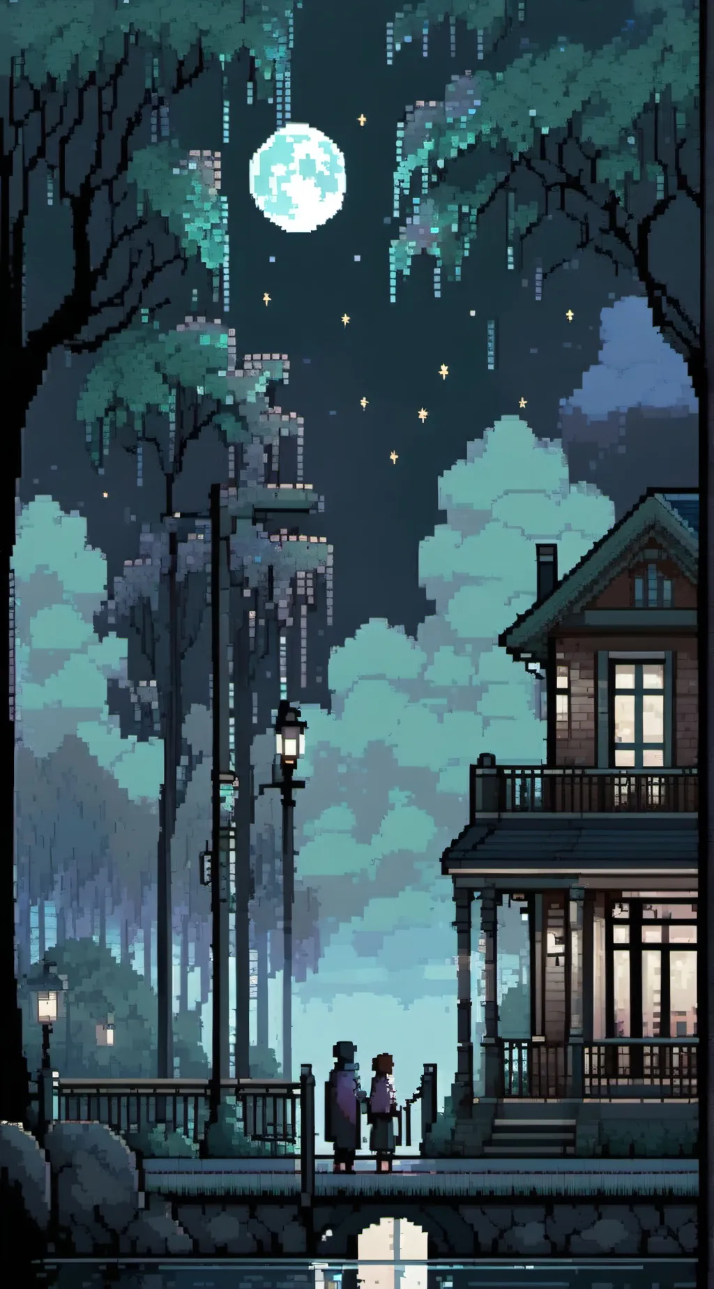 ai character: Harshira sleepover background