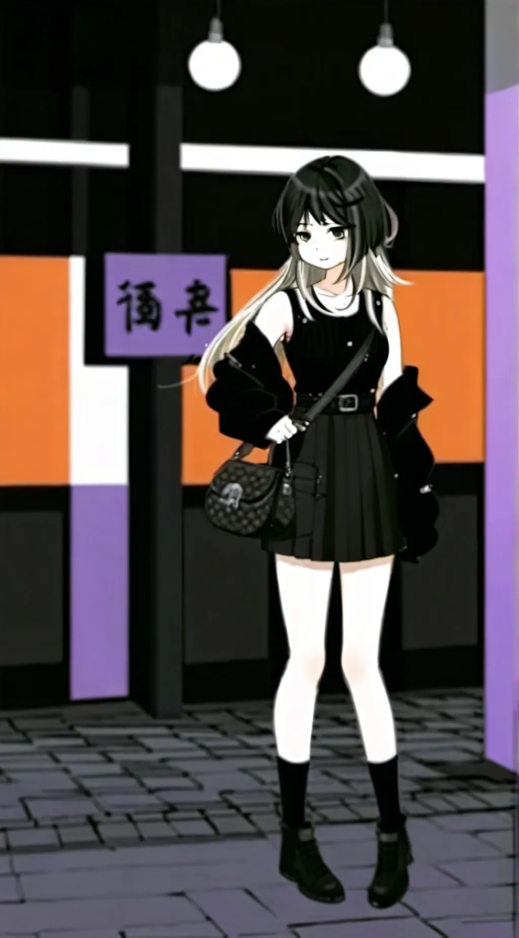 ai character: Angel x you x sr background