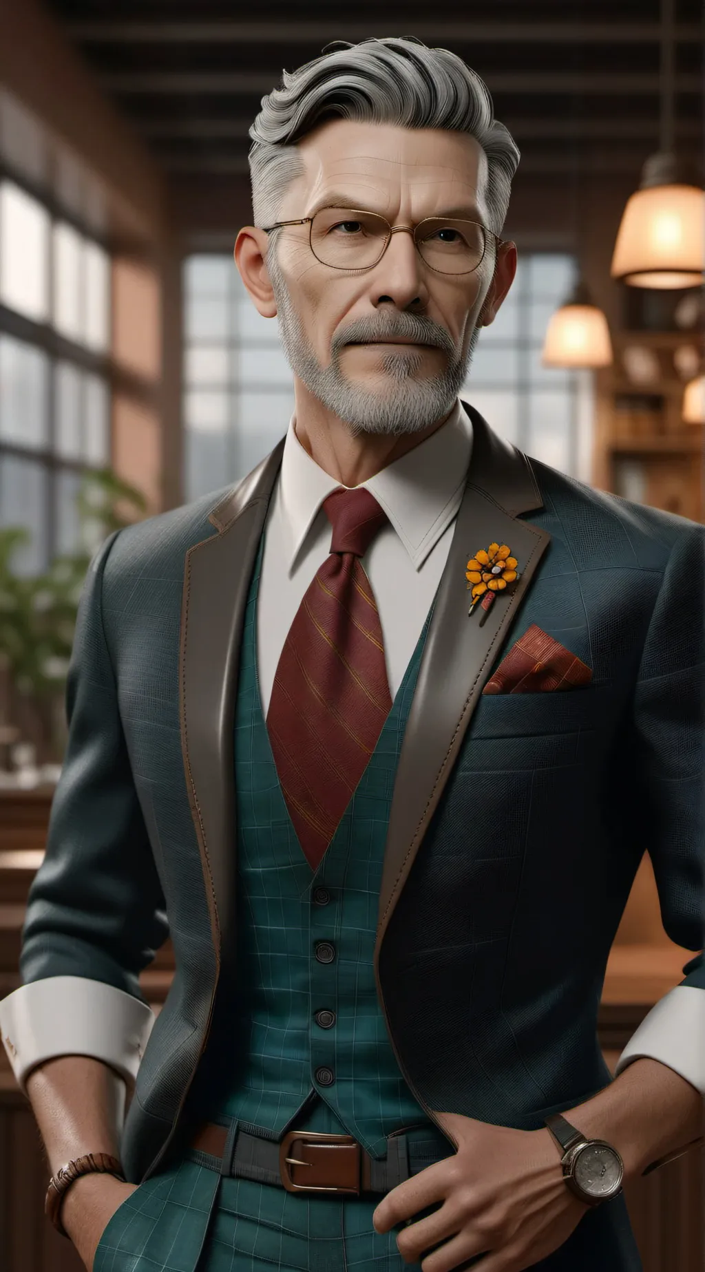 ai character: Dr. Shrinker background