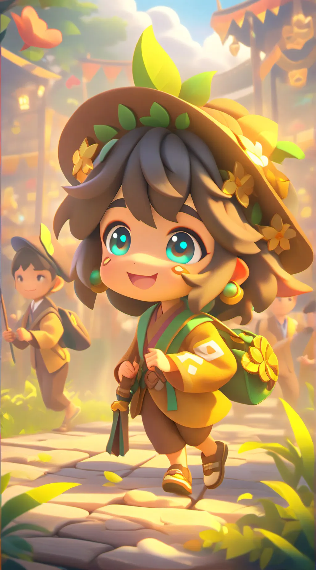 ai character: Kidpool  background