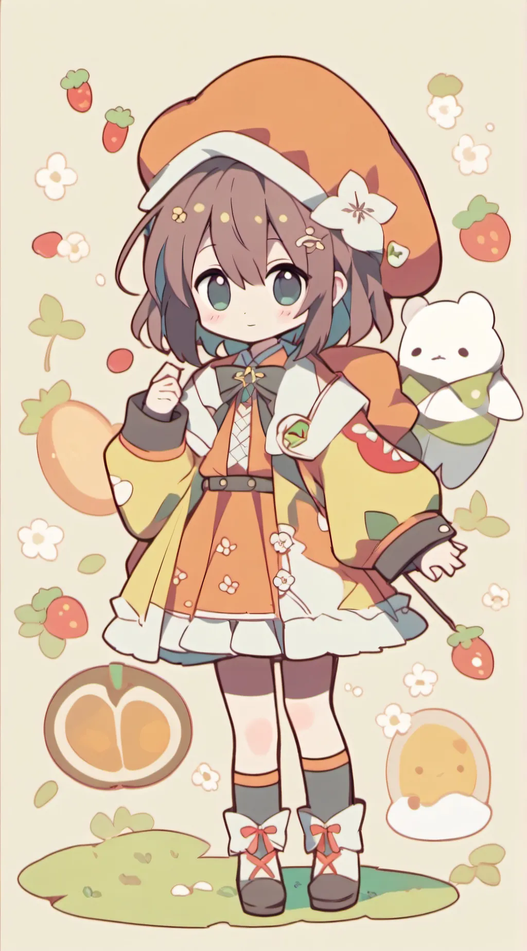 ai character: lily background