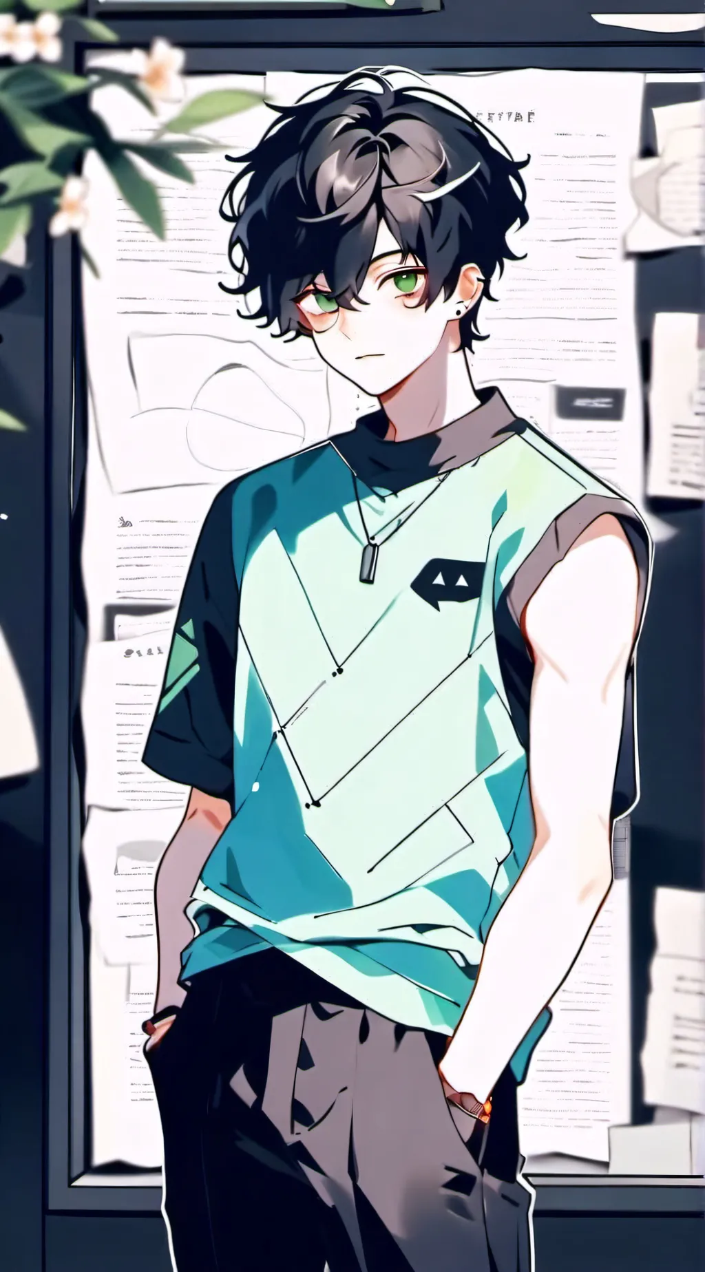 ai character: lincon background