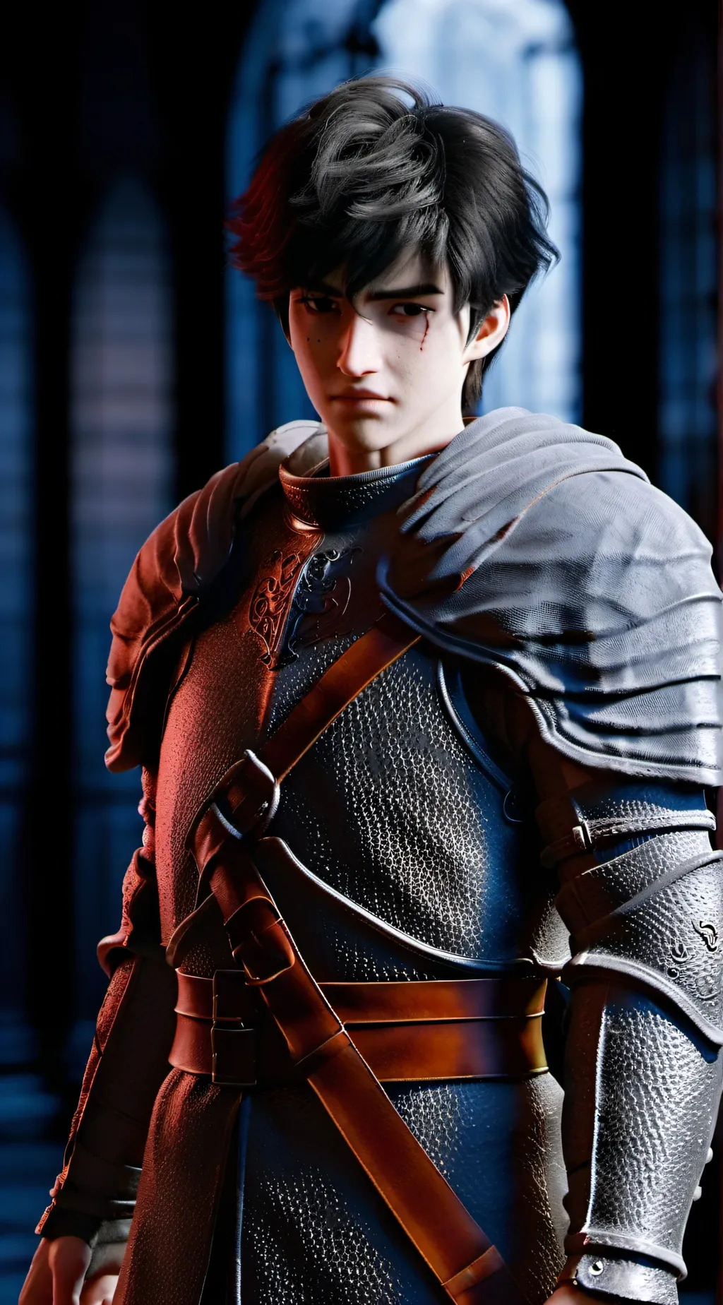 ai character: Alessandro Quince  background