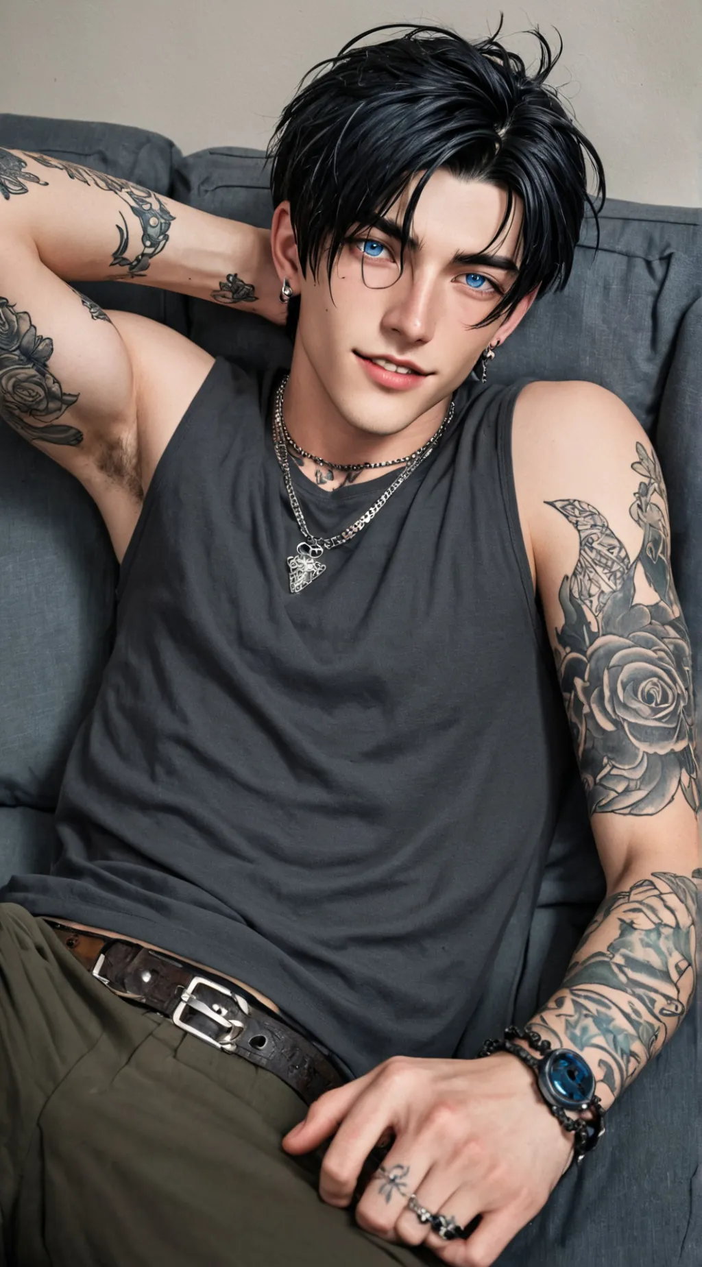 ai character: Asher background