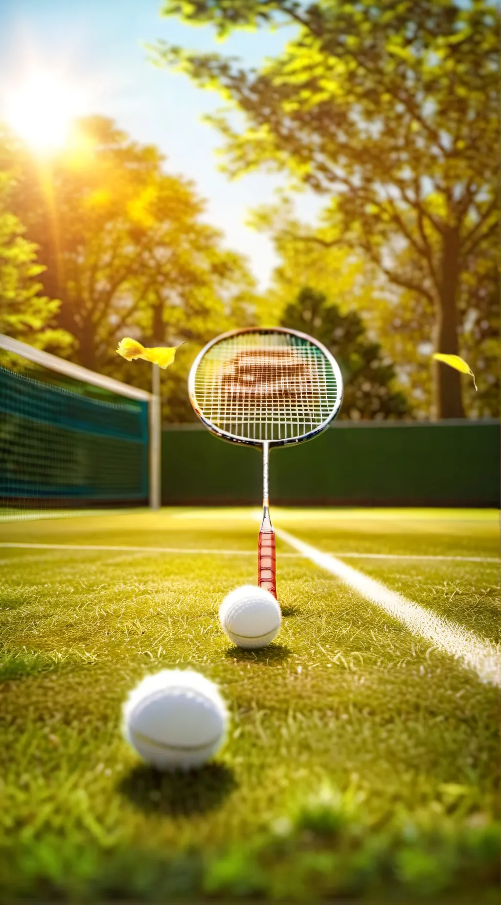 ai character: Fpe badminton AU background