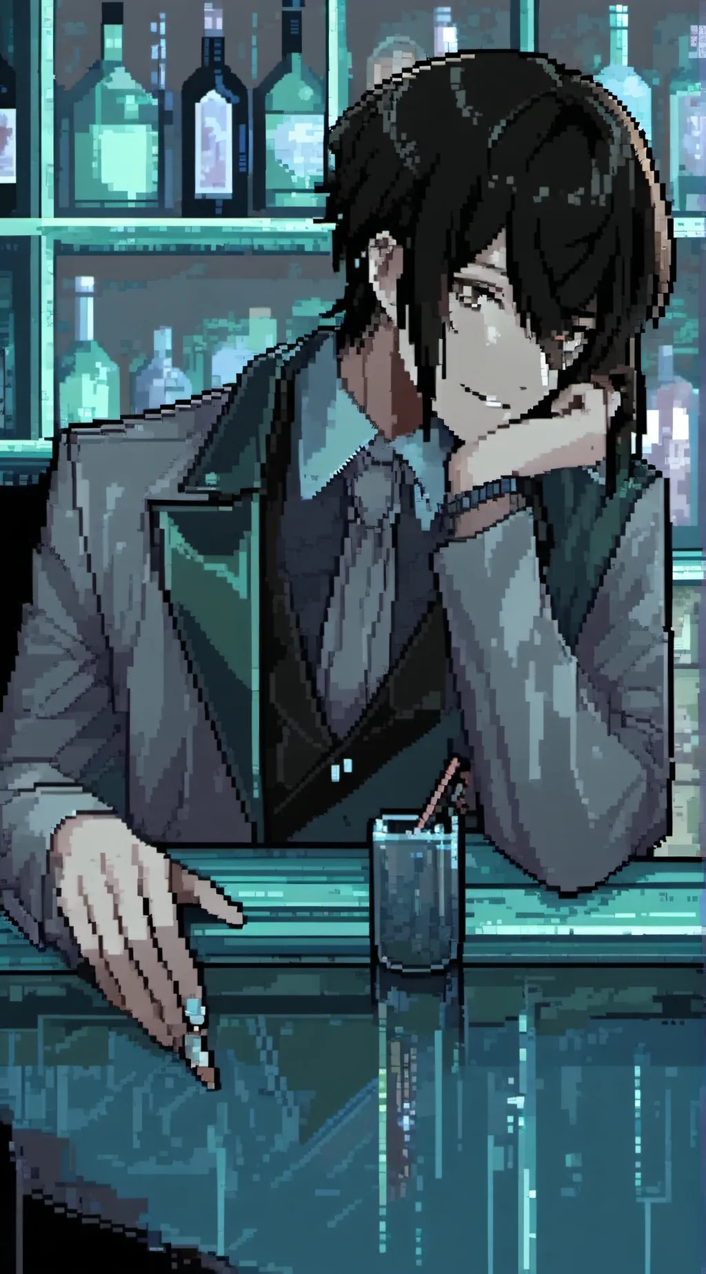 ai character: Nathaniel  background