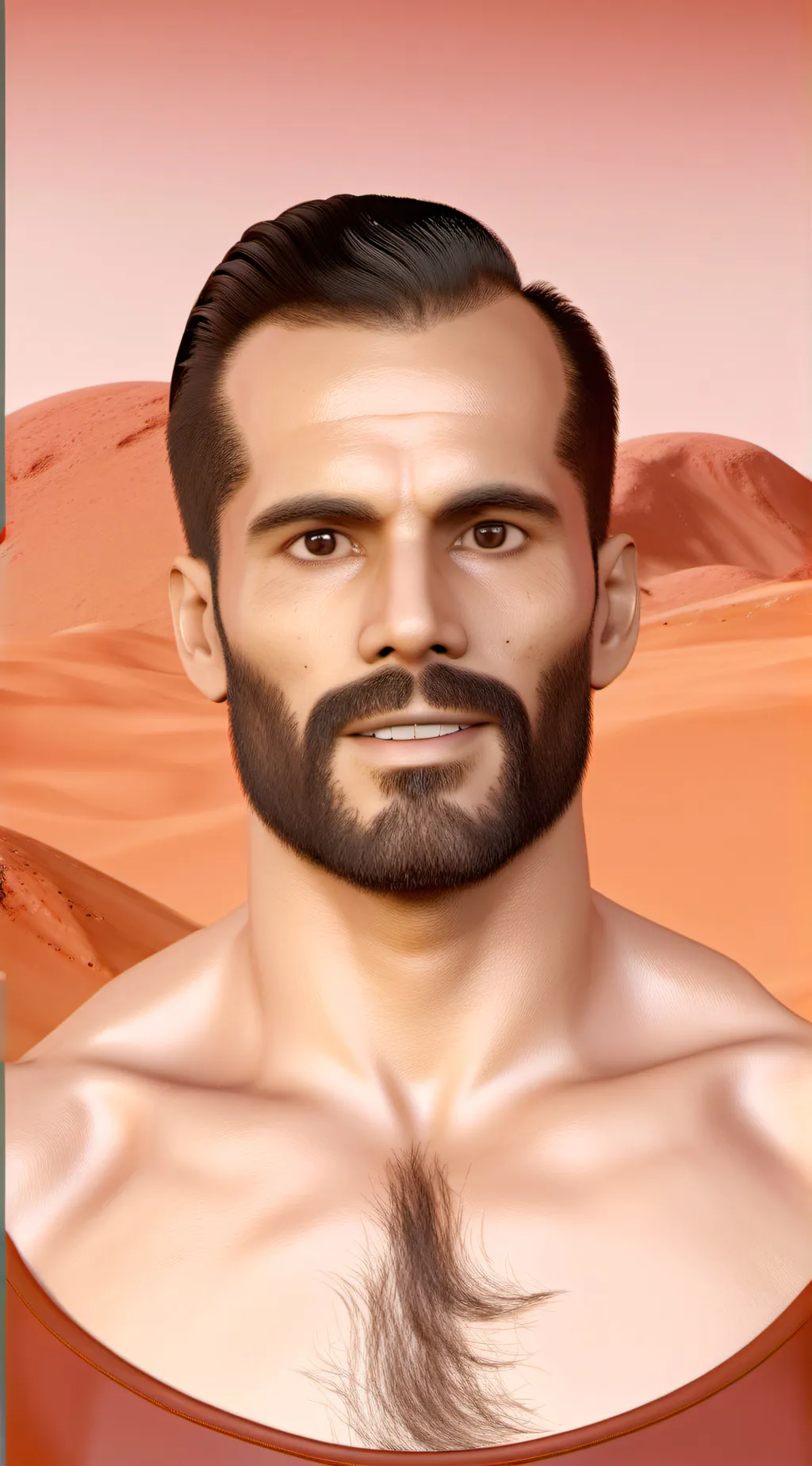 ai character: Mars background