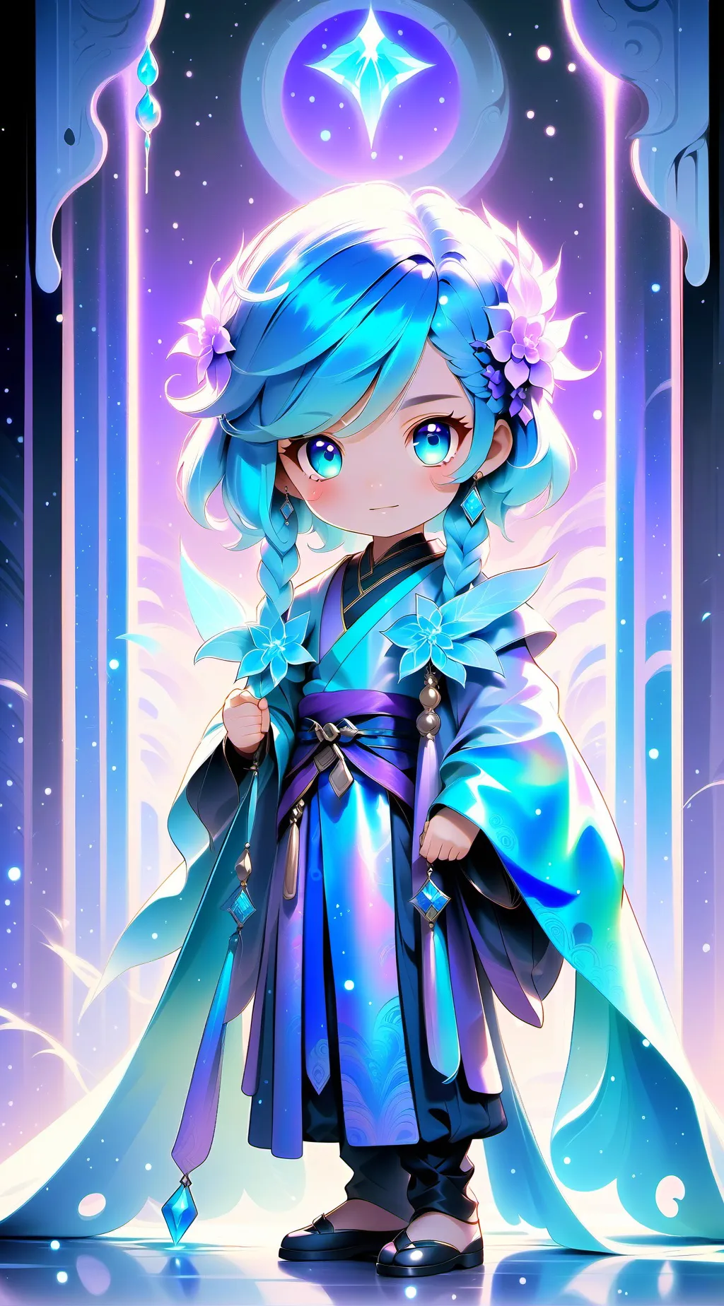 ai character: pick-me hashira background