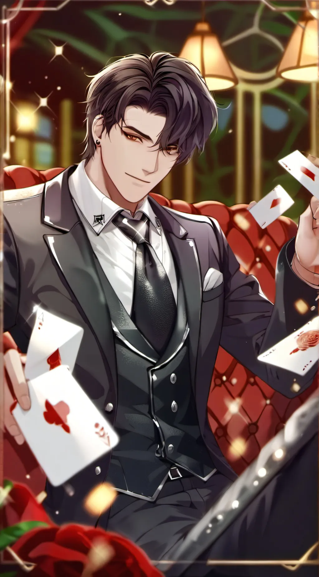 ai character: Falke  background