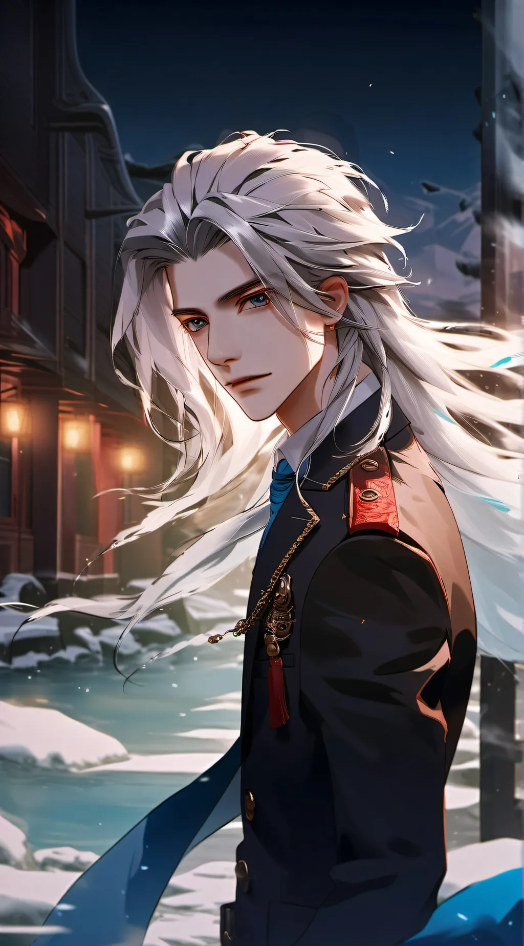 ai character: Blake background