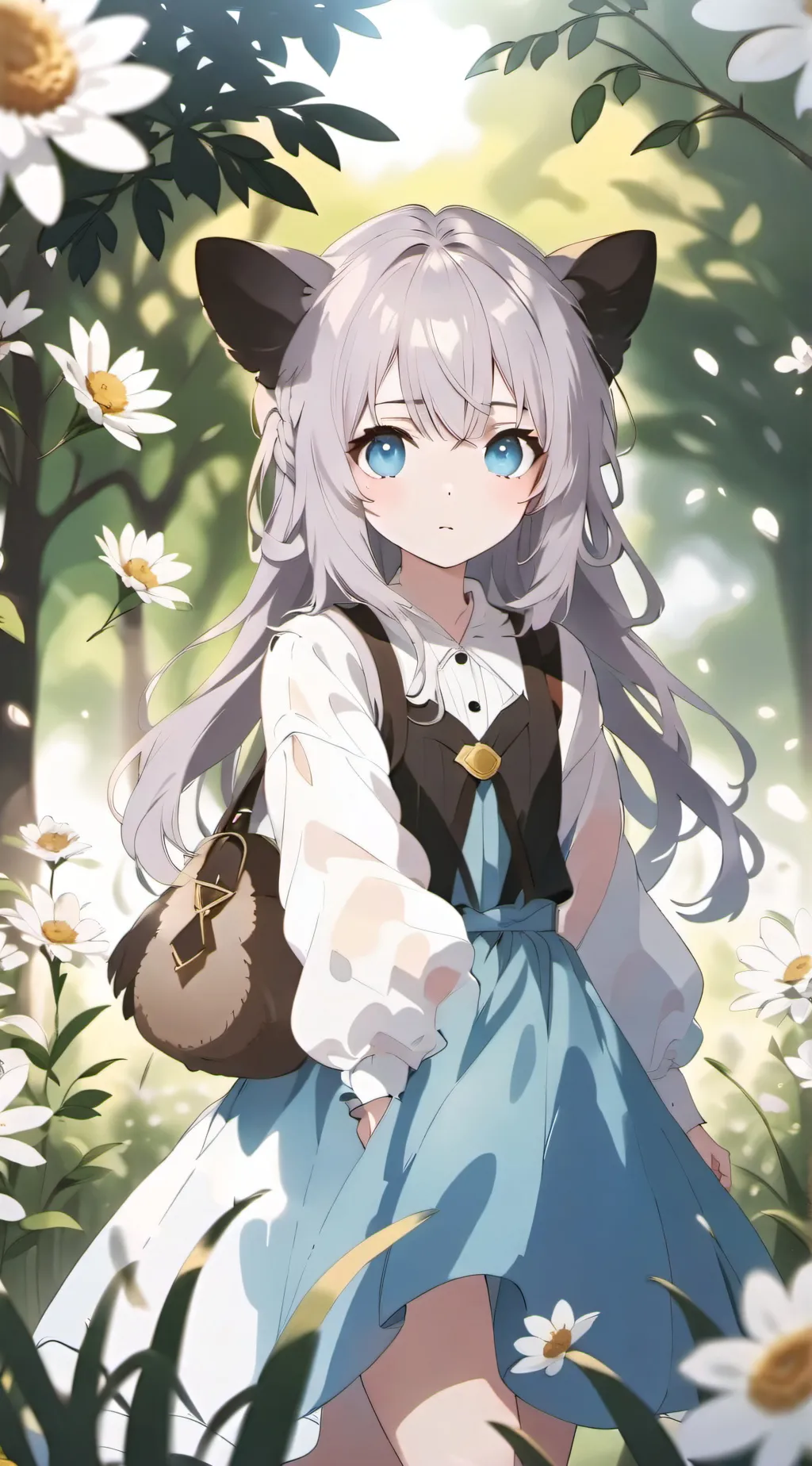 ai character: Miauuuu background